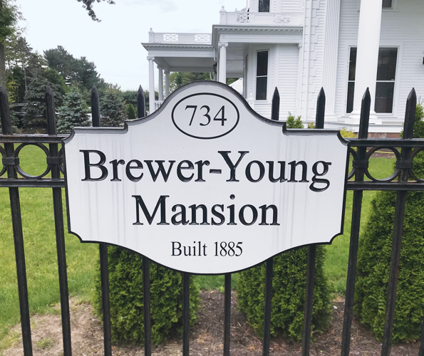 we're moving to the Brewer-Young mansion!